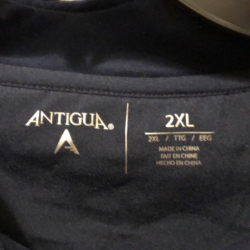 Men’s Antigua Patriot halfzip fleece size XXL - Picture 2 of 4